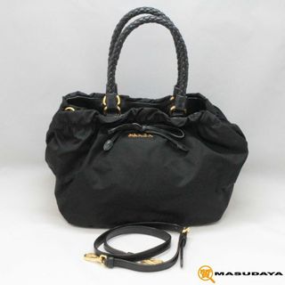 プラダ(PRADA)のプラダ リボン2WayショルダーバッグBN1970【美品】(ショルダーバッグ)