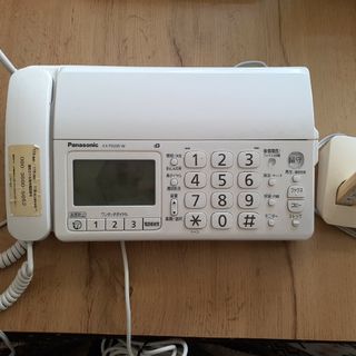 パナソニック(Panasonic)のパナソニック FAX KX-PD205-W 子機1台付き(その他)