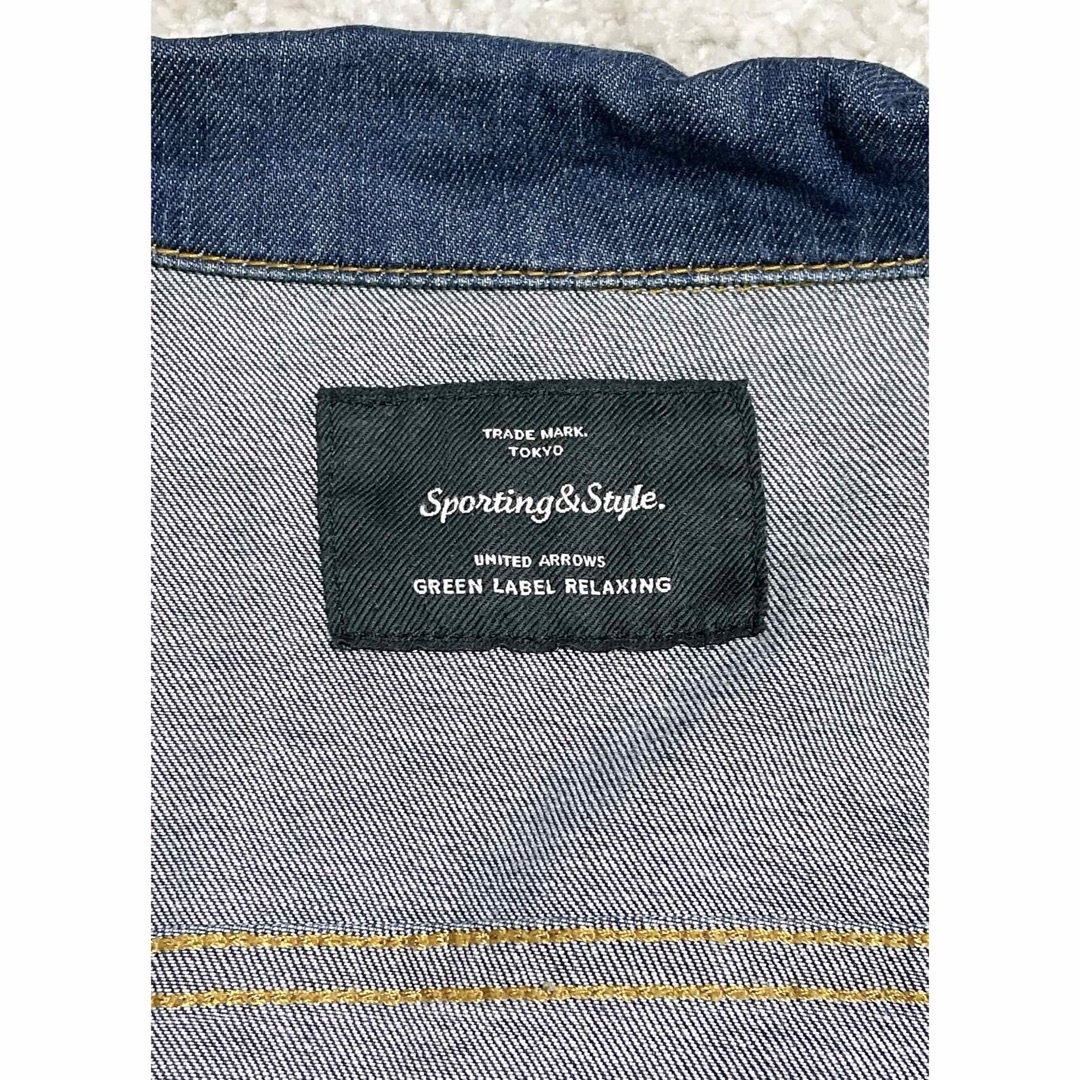 UNITED ARROWS green label relaxing(ユナイテッドアローズグリーンレーベルリラクシング)のUNITED ARROWS GREENLABEL RELAXING Gジャン レディースのジャケット/アウター(Gジャン/デニムジャケット)の商品写真