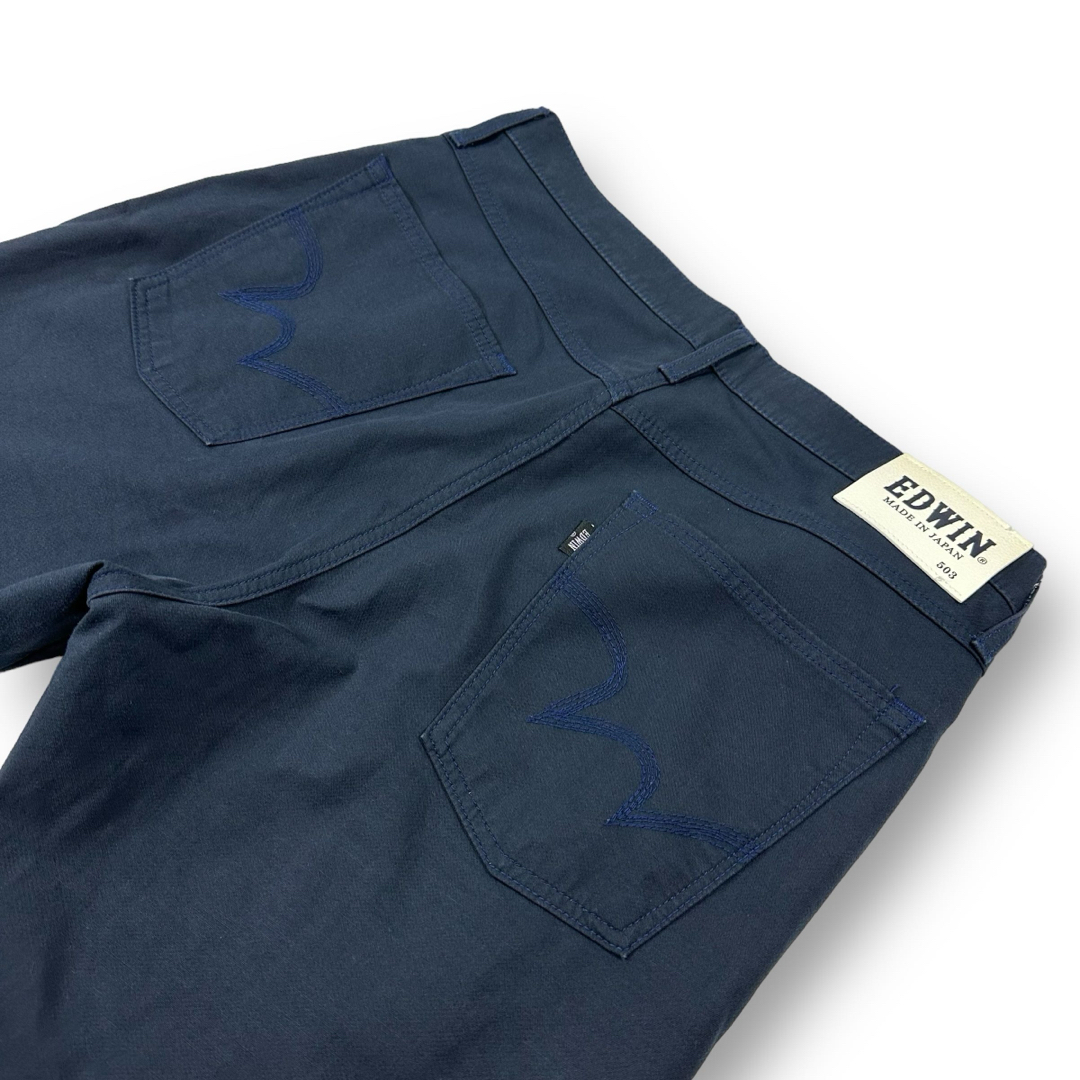 EDWIN(エドウィン)のEDWIN エドウィン 綿混 クールメッシュ ストレートストレッチ 94cm メンズのパンツ(デニム/ジーンズ)の商品写真