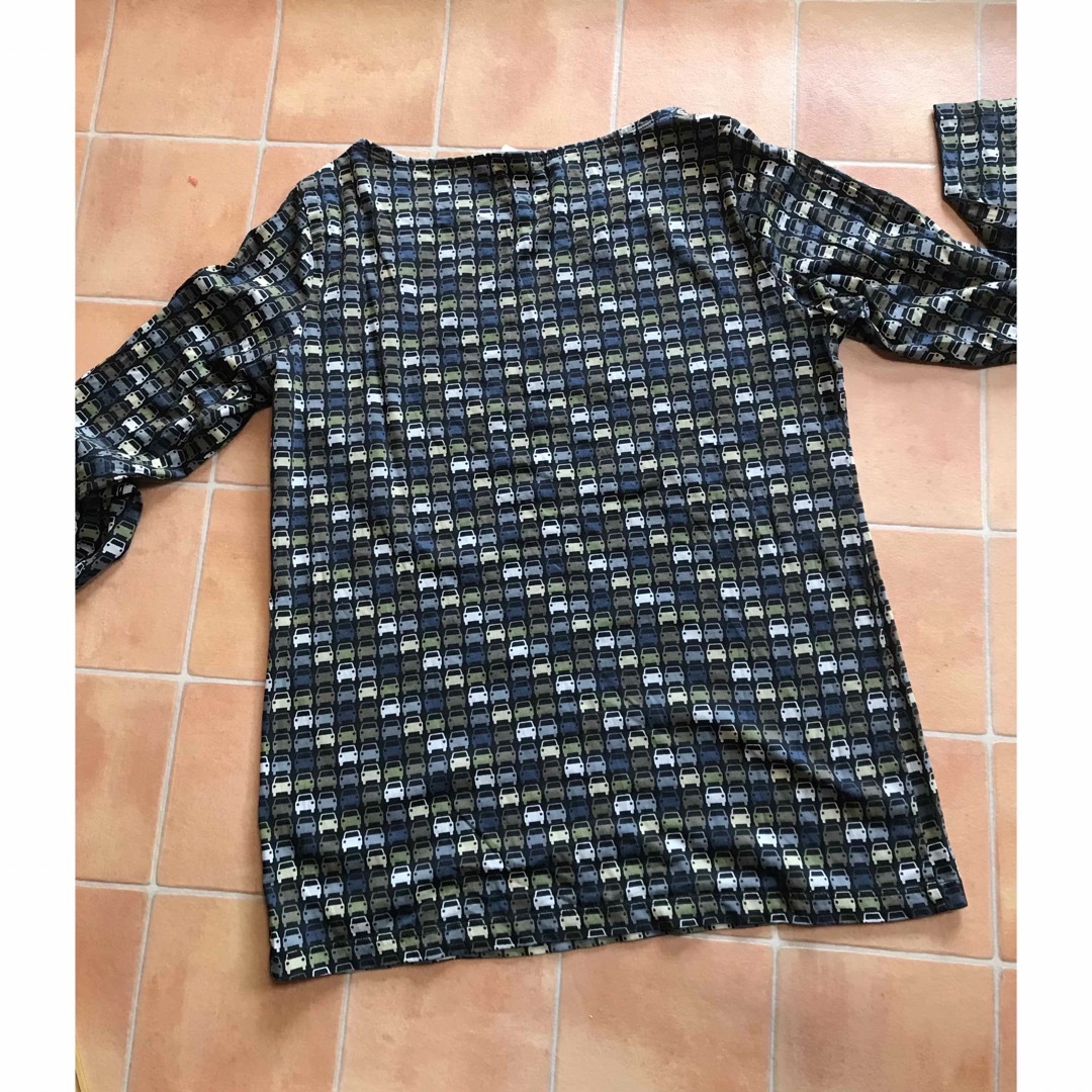 Orla Kiely(オーラカイリー)の美品　UNIQLO orla kiely カットソー　XL 2枚　オーラカイリー レディースのトップス(Tシャツ(長袖/七分))の商品写真