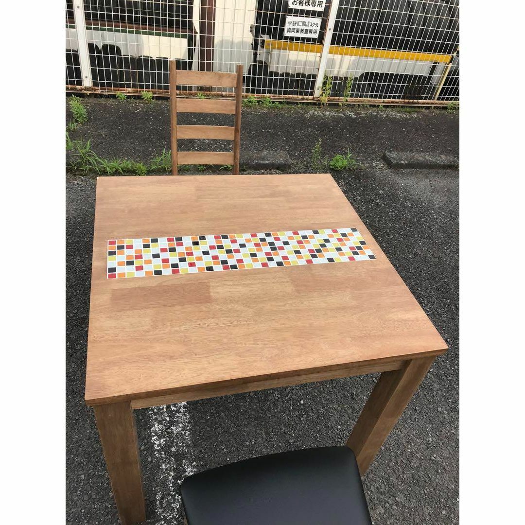 大川家具 - 大川家具 ダイニング3点セット TESTA800の通販 by は 大川家具 - 大川家具 ダイニング3点セット TESTA800の通販 by は