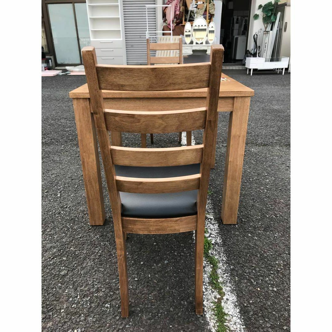 大川家具 - 大川家具 ダイニング3点セット TESTA800の通販 by は 大川家具 - 大川家具 ダイニング3点セット TESTA800の通販 by は