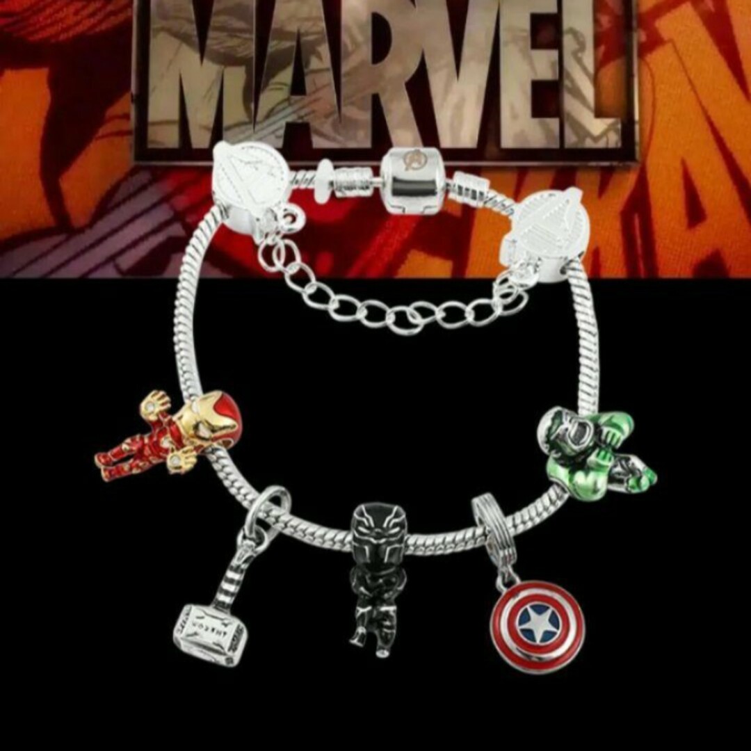 Disney(ディズニー)のMARVEL　ブレスレット メンズのアクセサリー(ブレスレット)の商品写真