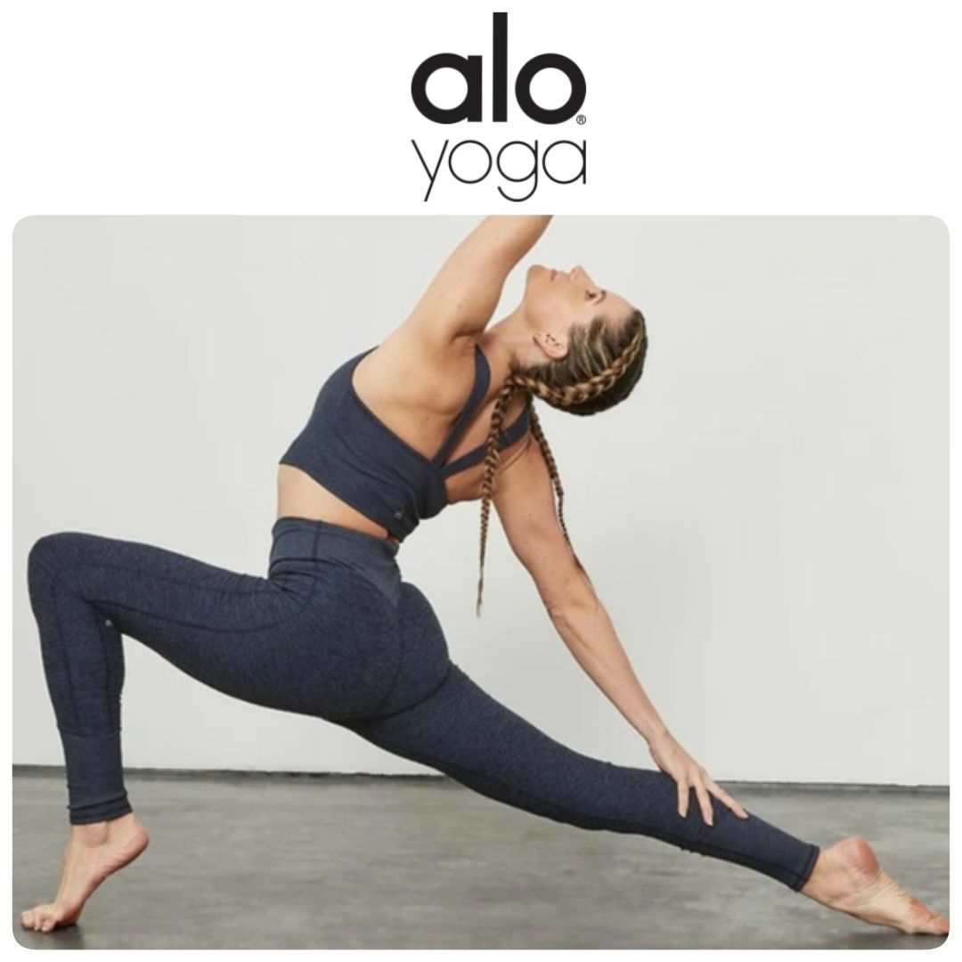 alo yoga ハイウエストレギンス ブラック XXS