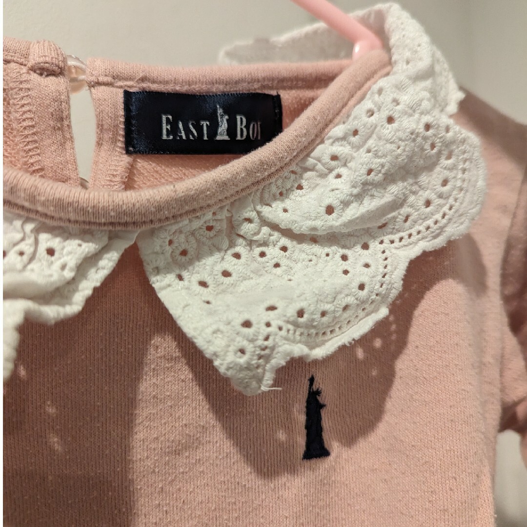 EASTBOY(イーストボーイ)のEASTBOY　イーストボーイ　トレーナー　トップス　90 キッズ/ベビー/マタニティのキッズ服女の子用(90cm~)(Tシャツ/カットソー)の商品写真