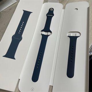 アップル(Apple)のAbyss Blue  sports band 41mm(ラバーベルト)