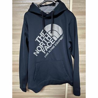 ザノースフェイス(THE NORTH FACE)のノースフェイス　斜めピッグロゴ　パーカー　ネイビーL(パーカー)