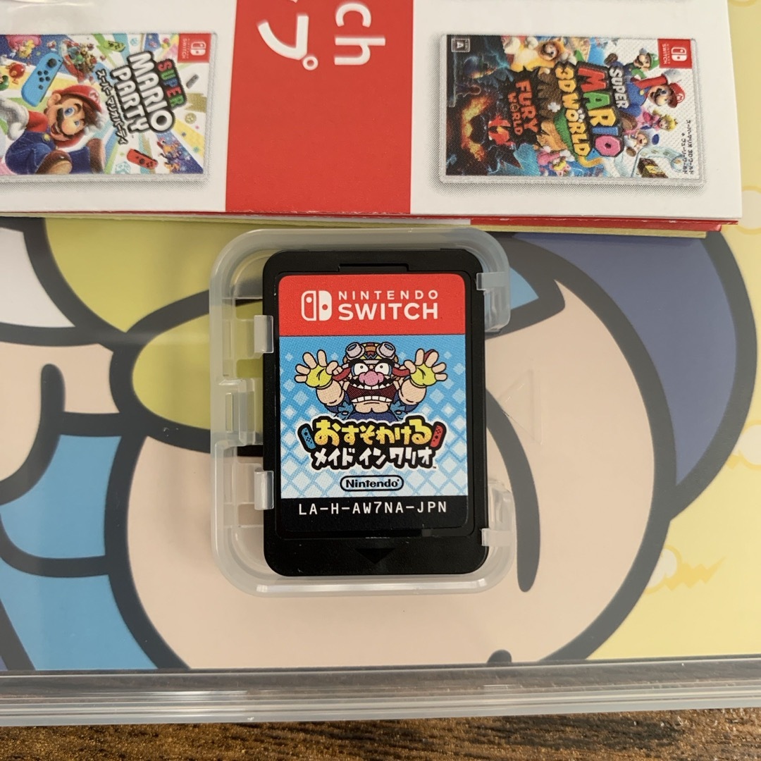 Nintendo Switch(ニンテンドースイッチ)のおすそわける メイド イン ワリオ エンタメ/ホビーのゲームソフト/ゲーム機本体(家庭用ゲームソフト)の商品写真