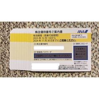 エーエヌエー(ゼンニッポンクウユ)(ANA(全日本空輸))のANA 株主優待　11枚(その他)