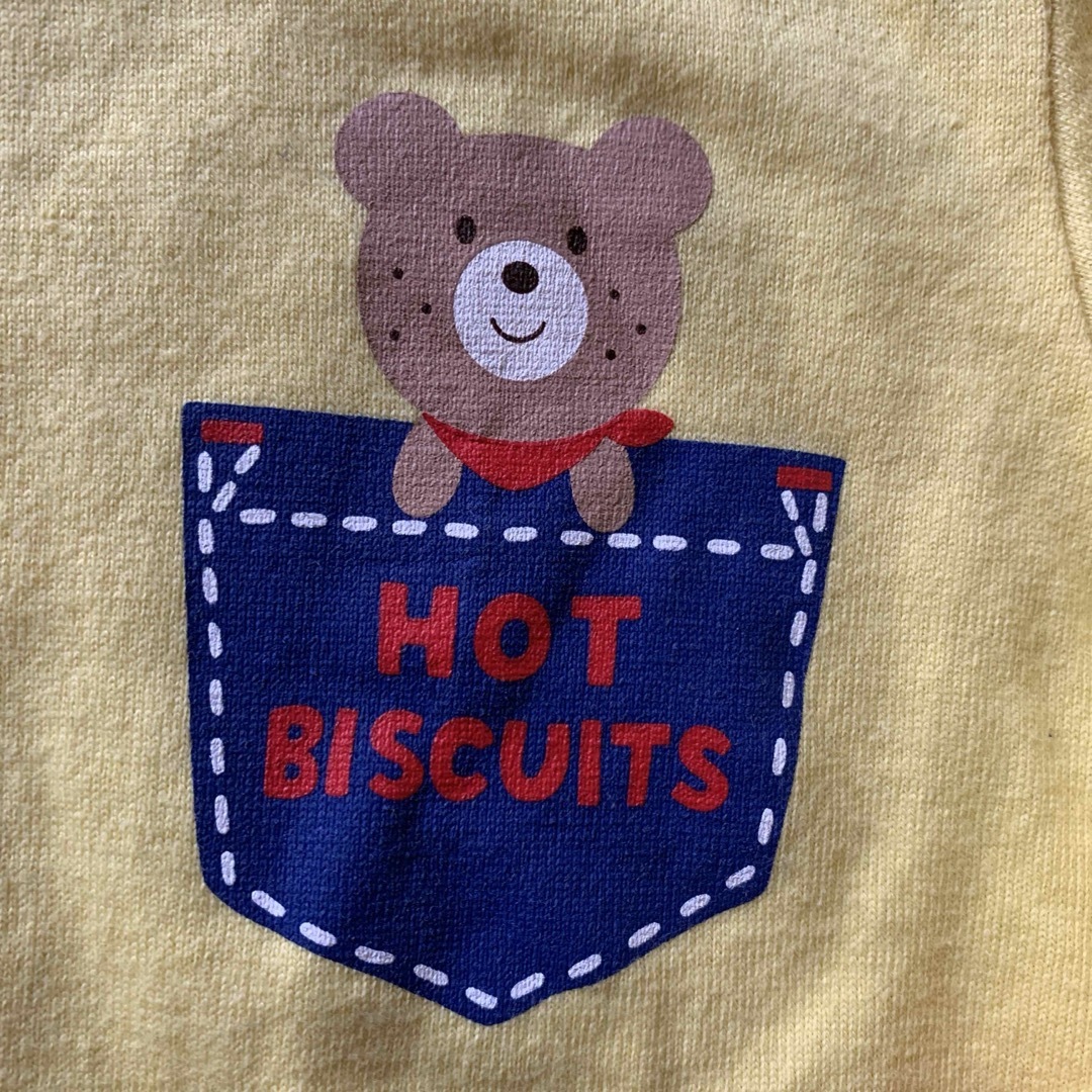 HOT BISCUITS(ホットビスケッツ)のミキハウス　ホットビスケッツ　ロンT 70 キッズ/ベビー/マタニティのベビー服(~85cm)(Ｔシャツ)の商品写真