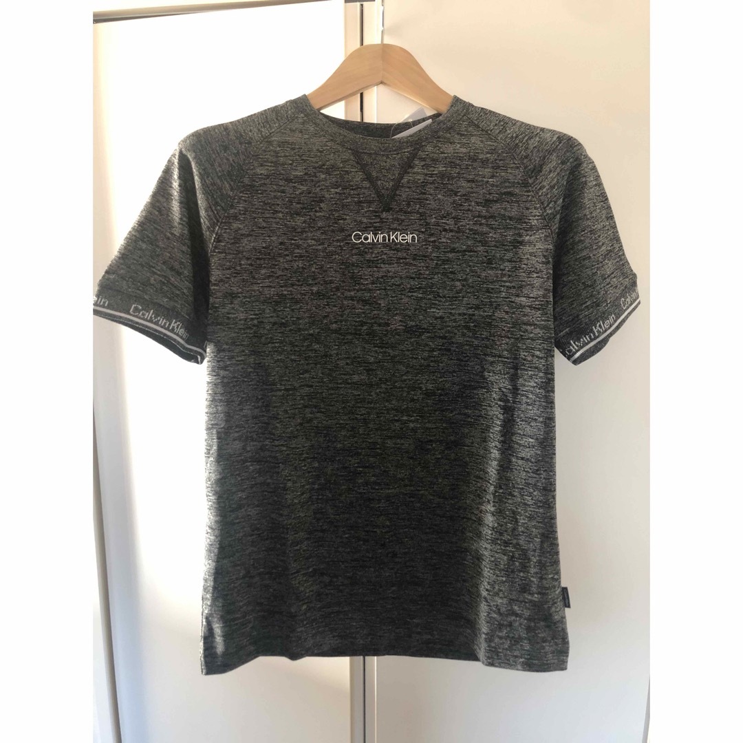 Calvin Klein(カルバンクライン)のカルバンクライン　Heather Logo ヘザーロゴ　Tシャツ　Small メンズのトップス(Tシャツ/カットソー(半袖/袖なし))の商品写真