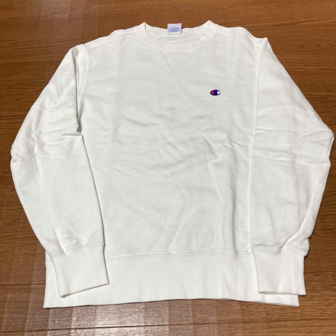 Champion(チャンピオン)のチャンピオン Champion スウェット ホワイト M メンズのトップス(スウェット)の商品写真