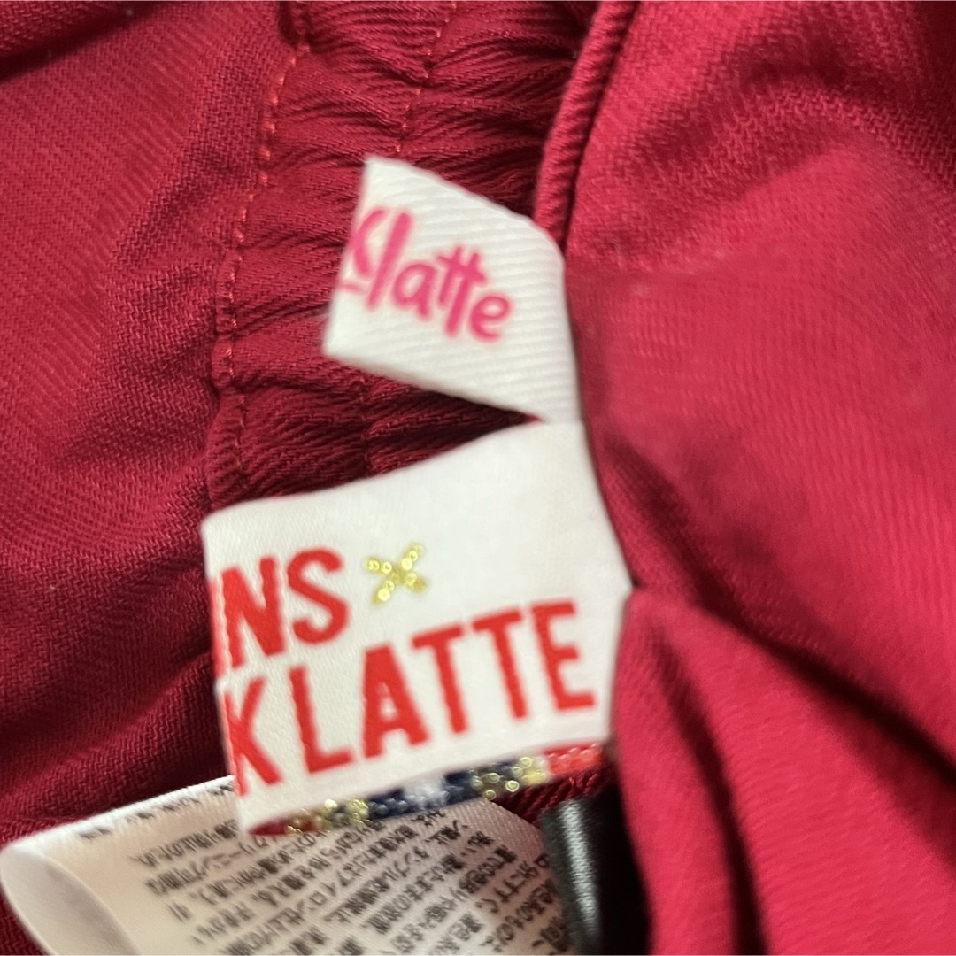 PINK-latte(ピンクラテ)のSPINS×PINKLATTE サロペットスカートスカート　160㎝ キッズ/ベビー/マタニティのキッズ服女の子用(90cm~)(スカート)の商品写真