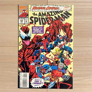 マーベル(MARVEL)のアメイジングスパイダーマン #380 アメコミリーフ 原書 ヴェノム　カーネイジ(アメコミ/海外作品)