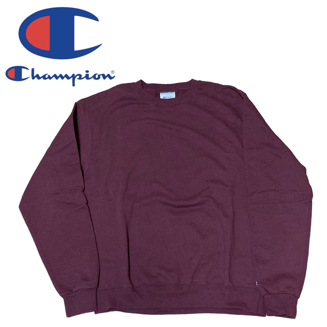 Champion(チャンピオン)のチャンピオン Champion スウェット ワインレッド M 裏起毛 メンズのトップス(スウェット)の商品写真