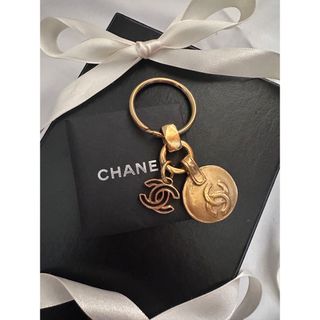 シャネル(CHANEL)のCHANEL《キーリング・バッグチャーム》ココマーク シャネル Vintage(キーホルダー)