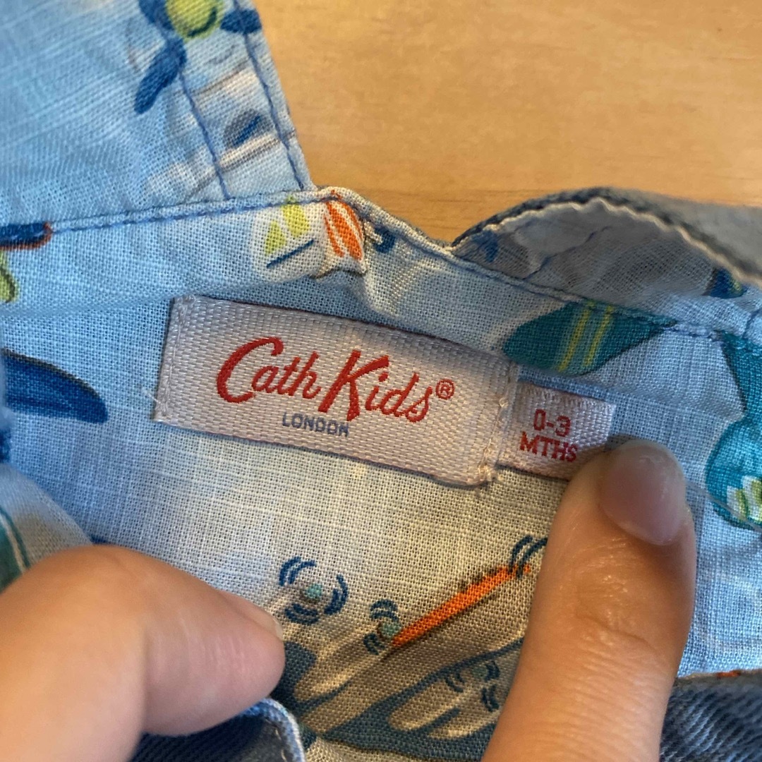 Cath Kidston(キャスキッドソン)のキャスキッドソン　サロペット キッズ/ベビー/マタニティのベビー服(~85cm)(ロンパース)の商品写真