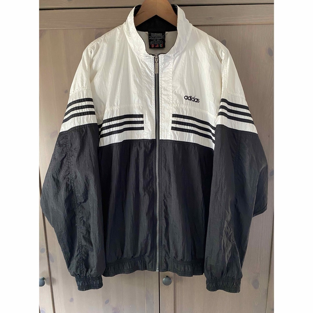 リアル店舗 万国旗 90s adidas アディダス モノトーン ナイロン