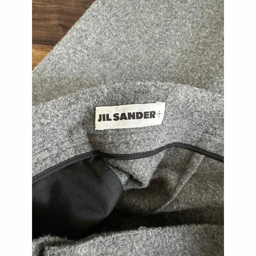 Jil Sander(ジルサンダー)のJIS SANDER ジルサンダー ウールパンツ グレー レディースのパンツ(カジュアルパンツ)の商品写真