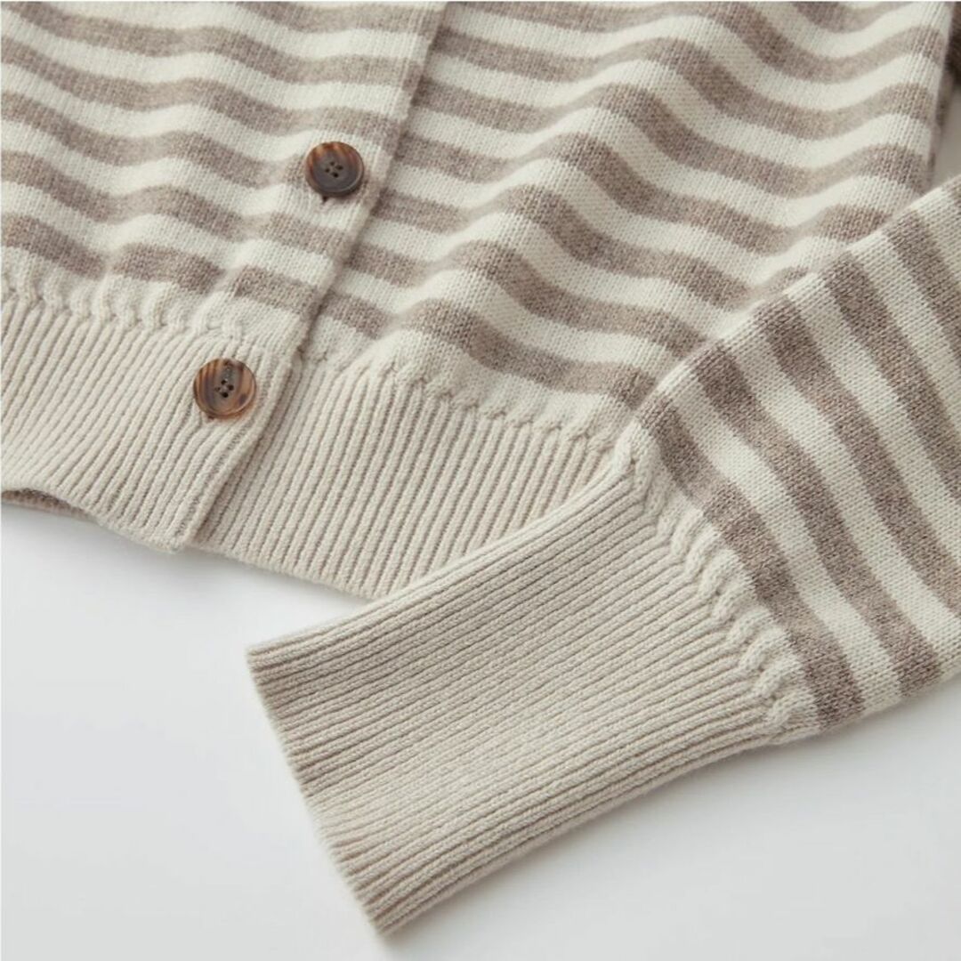 FOXEY BOUTIQUE(フォクシーブティック)の【現行品】Foxey/CASHMERE FRENCH BORDER"/38 レディースのトップス(ニット/セーター)の商品写真