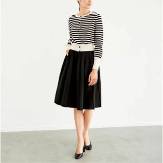 フォクシーブティック(FOXEY BOUTIQUE)の【現行品】Foxey/CASHMERE FRENCH BORDER"/38(ニット/セーター)