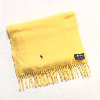 ポロラルフローレン(POLO RALPH LAUREN)のスコットランド製 ralph lauren lambswool  マフラー(マフラー)