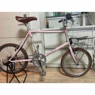 ブルーノ(BRUNO)のBRUNOブルーノ　ミニベロ　希少色　自転車(自転車本体)