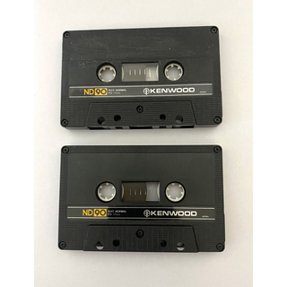 KENWOOD - KENWOOD  ケンウッド  ND 90  カセットテープ ２本セット