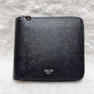 celine - セリーヌ 美品 ジップ ド バイフォールドウォレット 二つ折り 