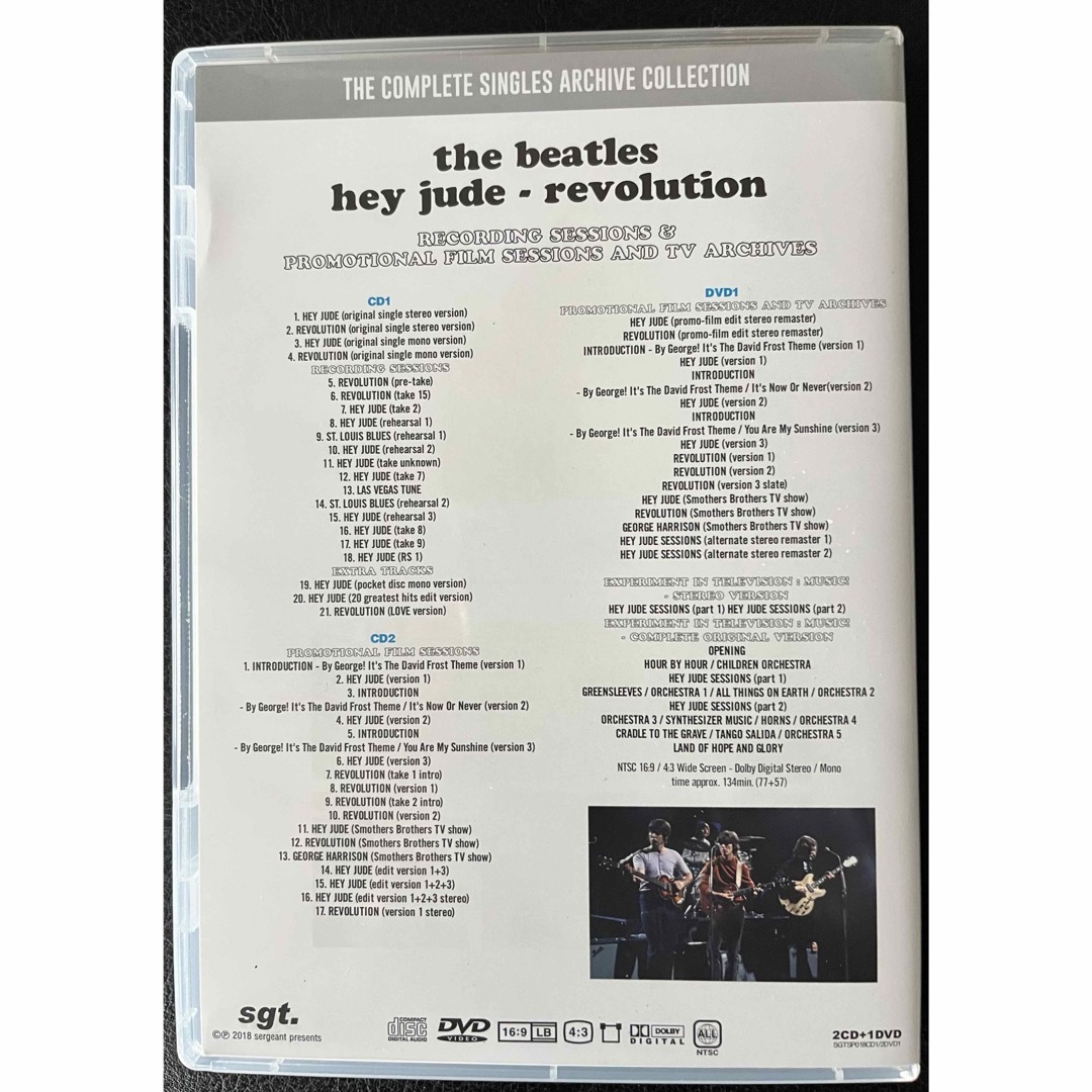 THE BEATLES  HEY JUDE 50-REVOLUTION 50周年 エンタメ/ホビーのCD(ポップス/ロック(洋楽))の商品写真