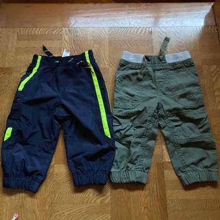 オシュコシュ(OshKosh)のオシュコシュ　ズボン80サイズ　2本セット(パンツ)