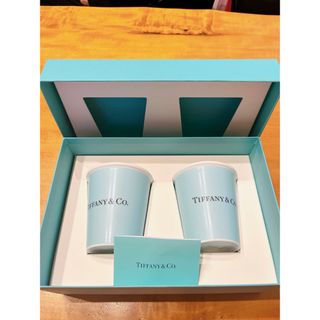 ティファニー(Tiffany & Co.)のTiffany ティファニー　マグカップ　ペアカップ　紙コップ風カップ(食器)