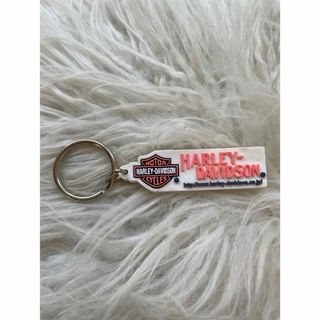 ハーレーダビッドソン(Harley Davidson)のハーレーダビットソン　キーホルダー　非売品　ラバーキーホルダー(キーホルダー)