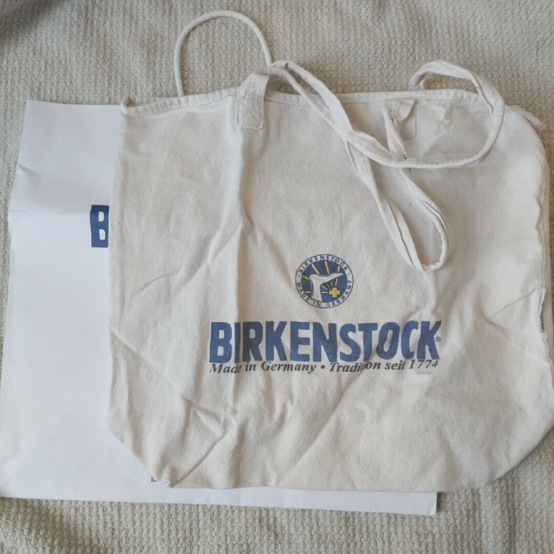 BIRKENSTOCK(ビルケンシュトック)のBIRKENSTOCK ショップバッグ 布バッグ ストアバッグ 格安でお譲り レディースのバッグ(エコバッグ)の商品写真