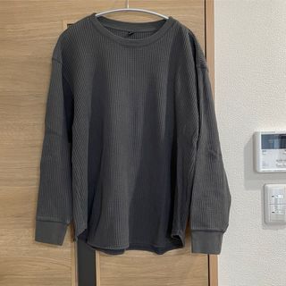 ユニクロ(UNIQLO)のじゅんごんママ様専用！　UNIQLO ユニクロ　ワッフルロンT(Tシャツ(長袖/七分))