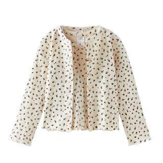 ザラ(ZARA)のZARA キッズ　小花　カーディガン　タンクトップ(カーディガン)