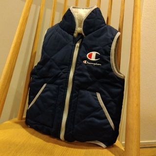 チャンピオン(Champion)の100　Champion 裏ボア ベスト ネイビー/白(ジャケット/上着)