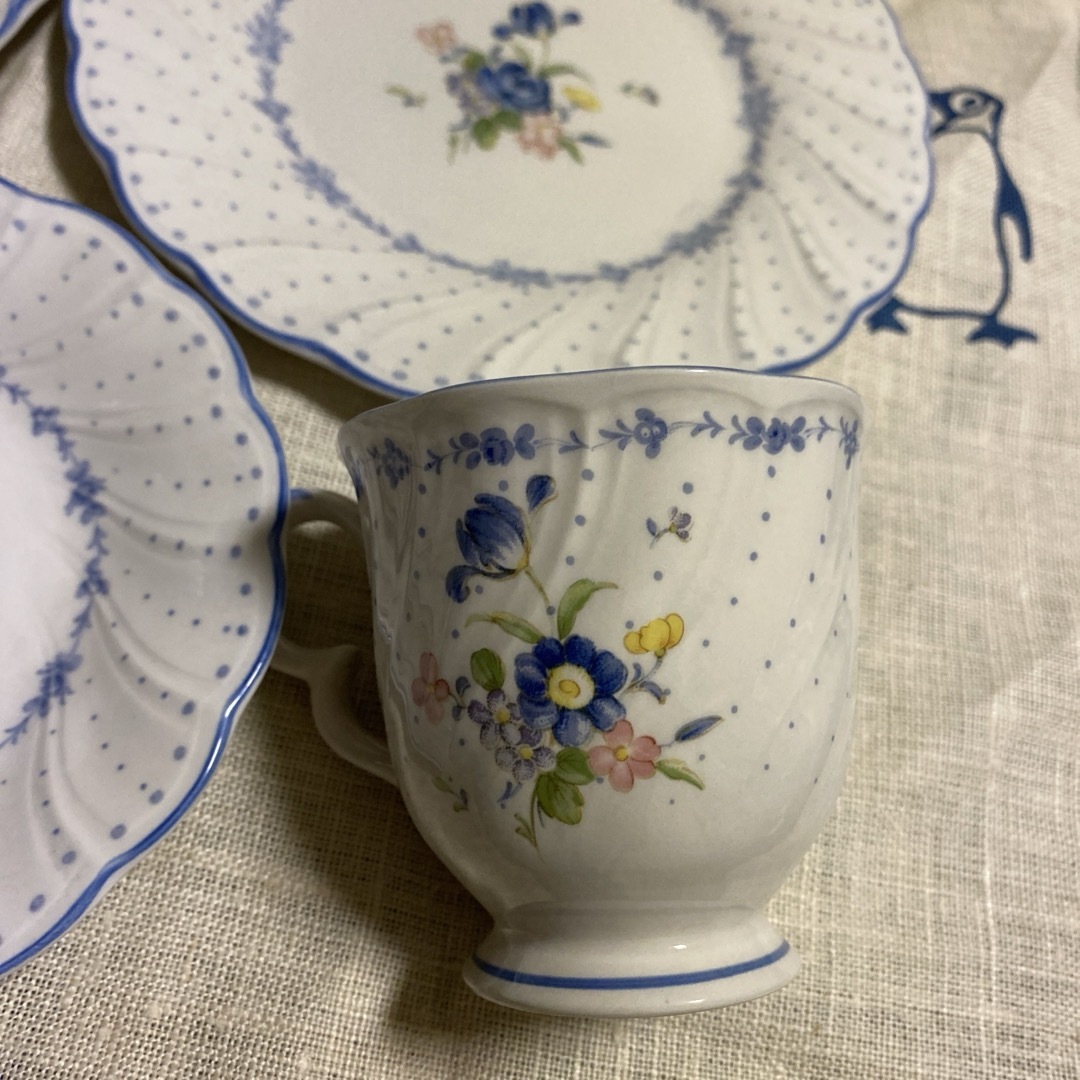NIKKO - NIKKO朝食4点セットカップ ソーサー 皿の通販 by AK's NIKKO - NIKKO朝食4点セットカップ ソーサー 皿の通販 by AK's