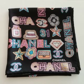 シャネル(CHANEL)のシャネル スカーフ(バンダナ/スカーフ)