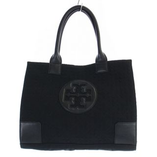 トリーバーチ(Tory Burch)のトリーバーチ キルティング ハンドバッグ トートバッグ 切替 黒(ハンドバッグ)