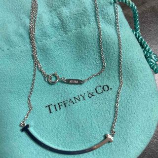 保証書を無くしてしまいましたがTiffany スマイルネックレス　Au750純金75%