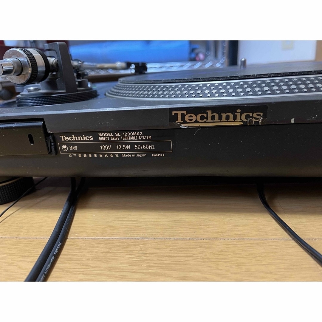 TECHNOS(テクノス)のTechnicsターンテーブル 楽器のDJ機器(ターンテーブル)の商品写真