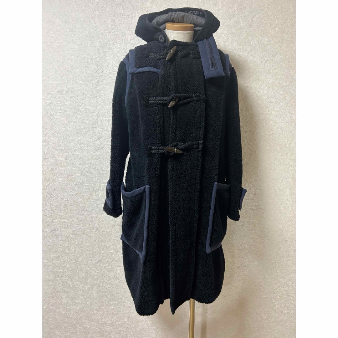 sacai - sacai|サカイ ボアロングダッフルコート ネイビー sacai - sacai|サカイ ボアロングダッフルコート ネイビー