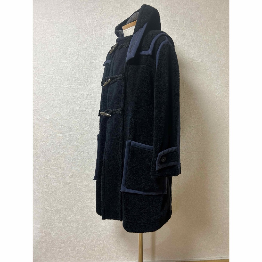 sacai - sacai|サカイ ボアロングダッフルコート ネイビー sacai - sacai|サカイ ボアロングダッフルコート ネイビー