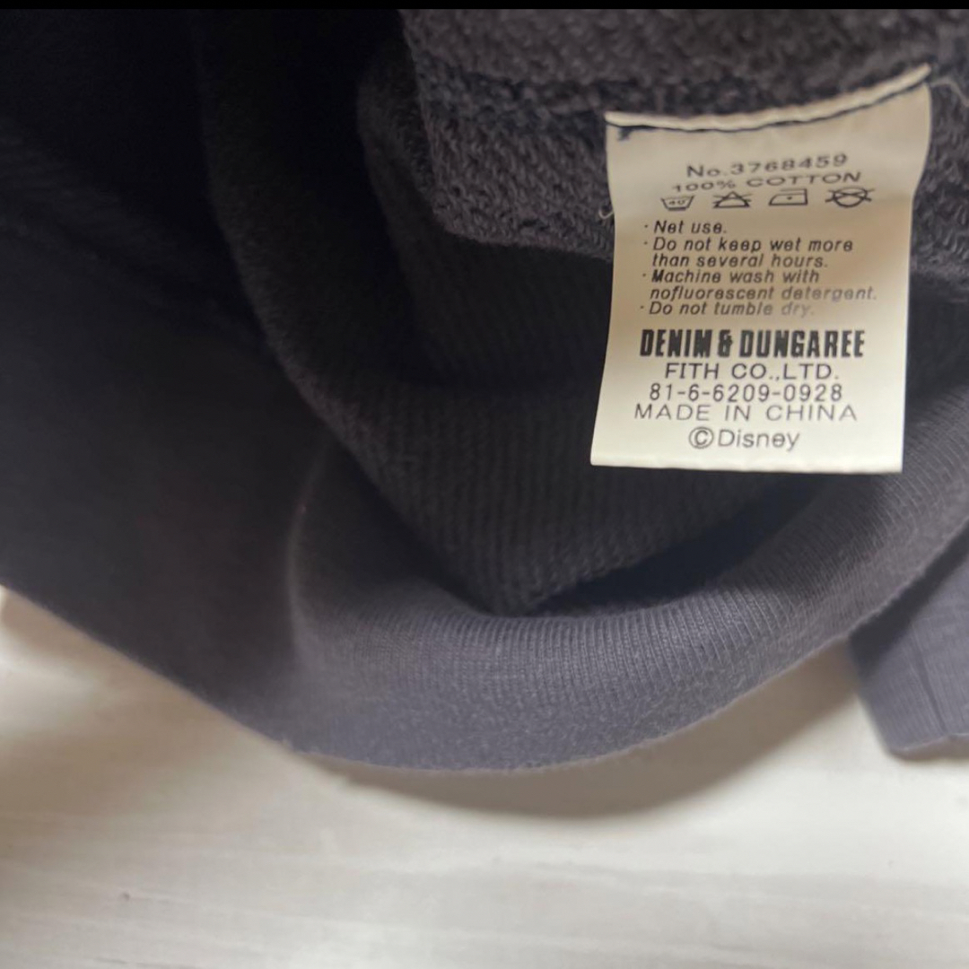 DENIM DUNGAREE(デニムダンガリー)のDD ミッキー　130 120 トレーナー　fith ディズニー キッズ/ベビー/マタニティのキッズ服男の子用(90cm~)(Tシャツ/カットソー)の商品写真