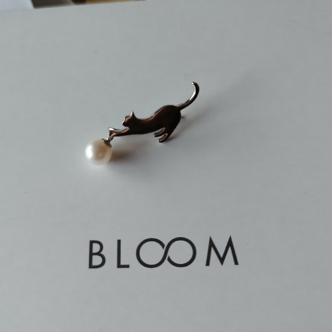 BLOOM(ブルーム)の新品|美品|BLOOM プラチナ シルバー 真珠 ピアス レディースのアクセサリー(ピアス)の商品写真