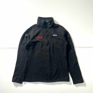 パタゴニア(patagonia)のPatagonia レディース ベターセーター 1/4ジップ USA古着 刺繍(ブルゾン)