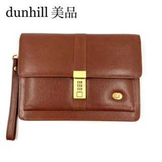 ダンヒル(Dunhill)のダンヒル  セカンドバッグ　レザー(セカンドバッグ/クラッチバッグ)