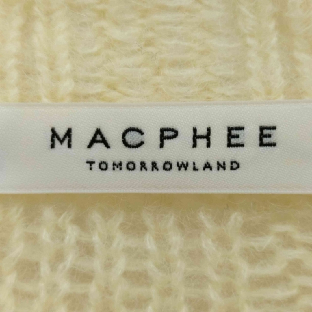 MACPHEE(マカフィー)のMACPHEE(マカフィー) エアリーケーブルビルドネックプルオーバー トップス レディースのトップス(ニット/セーター)の商品写真